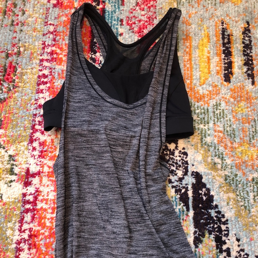 Lululemon built in bra tank